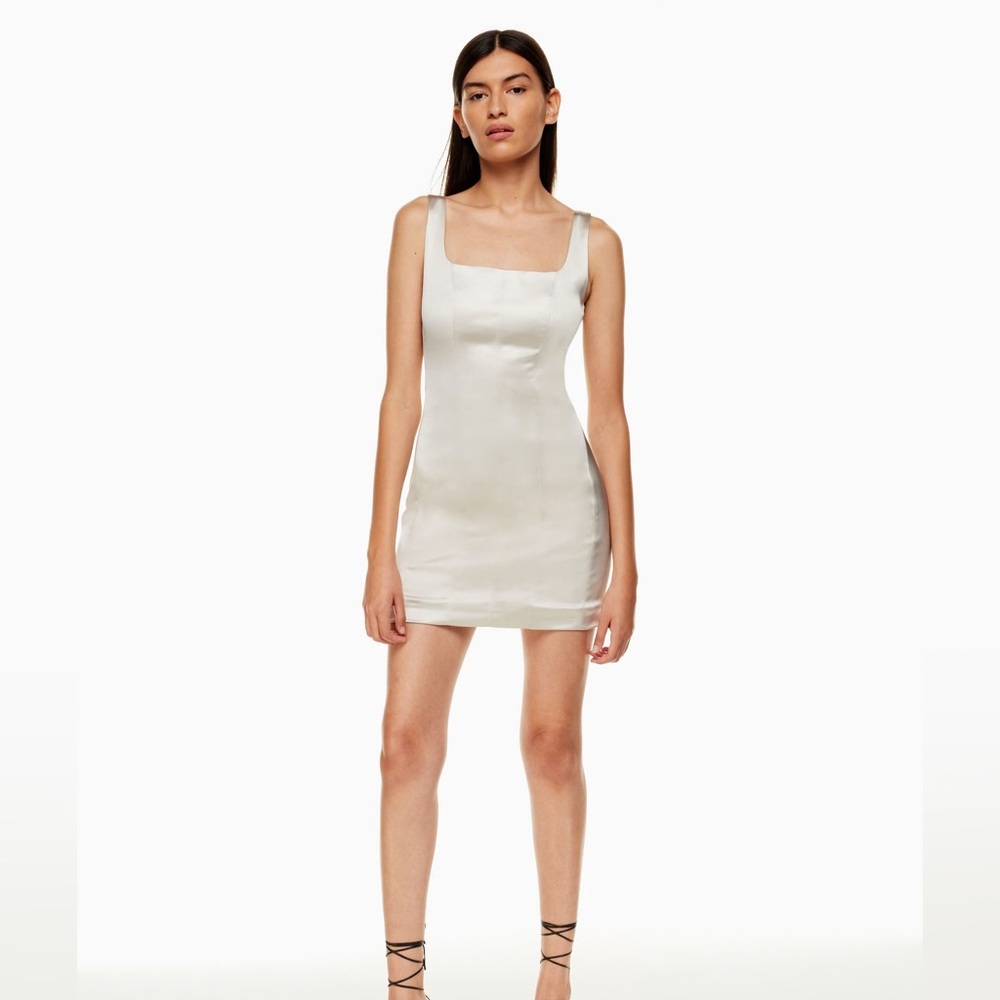 Aritzia TEN by Babaton Premiere Dress in Birch Color Size 8